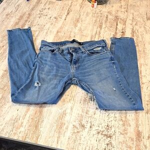 Men's Hollister Skinny Epic Flex jeans.